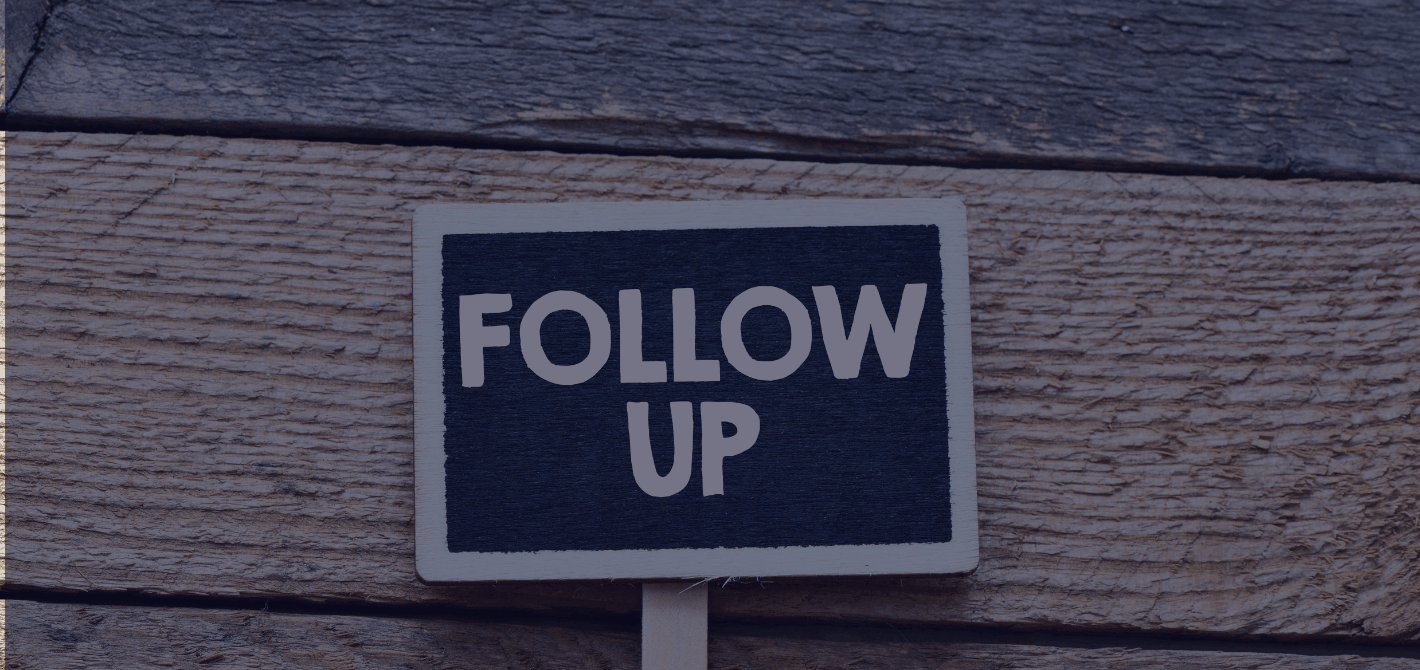Follow-up em Vendas B2B